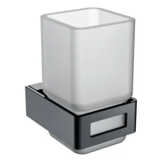 Стакан для зубных щёток Boheme Q 10944-SGM оружейная сталь